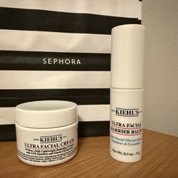  Kiehls Ultra Facial Cream And Barrier Balm 