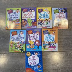 My Weirderest School Book Set (1-7 And A Comic)
