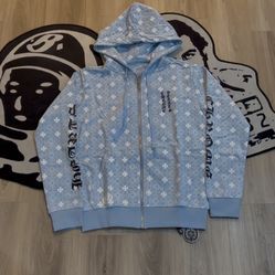 Chrome Hearts Zip Up Hoodie