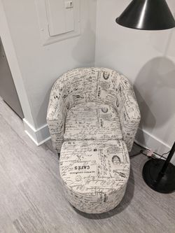 Chair And Ottoman