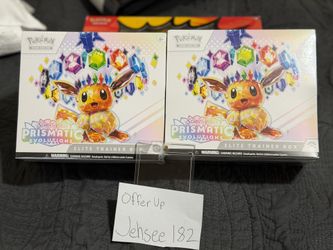 Pokemon Scarlet & Violet Prismatic Evolutions Elite Trainer Box (ETB)