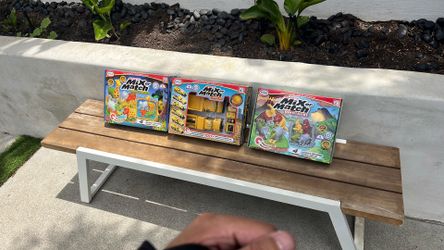 Toys mix and match magnetic animals trucks dinos