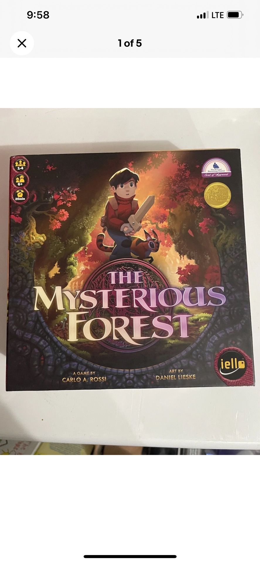 Game, Mysterious Forest, Wormworld Saga, IELLO