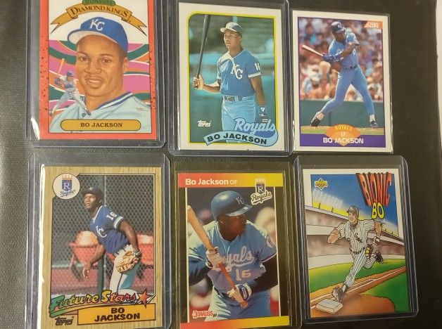 Baseball Or Football Lot Bo Jackson