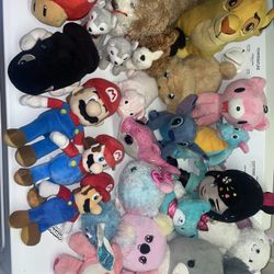 Toy Lot Stuffed Animals