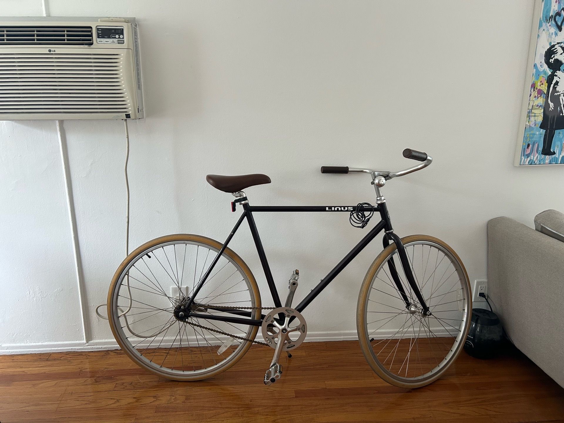 Linus Single Speed Bike - Black