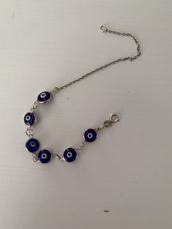 Evil eye bracelet