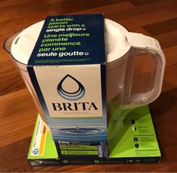 Brita “Elite” 10-Cup Capacity Water Filter - New!!!