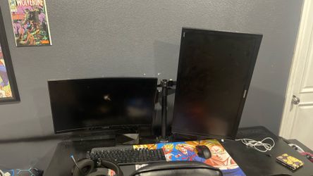 Double  Sam sung monitor