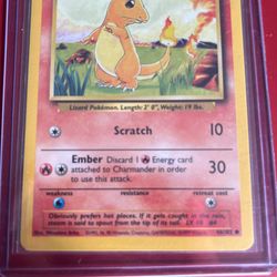 Charmander Base Set 1995