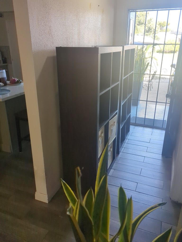 Brown   (8 -Cube Storage Orgonizer  2 PCs.
