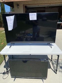 1 Samsung 42” TV & 1 Vizio Smaller TV for only $60.00