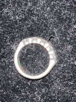 3ct Diamond/14k White Gold Pinky Ring.