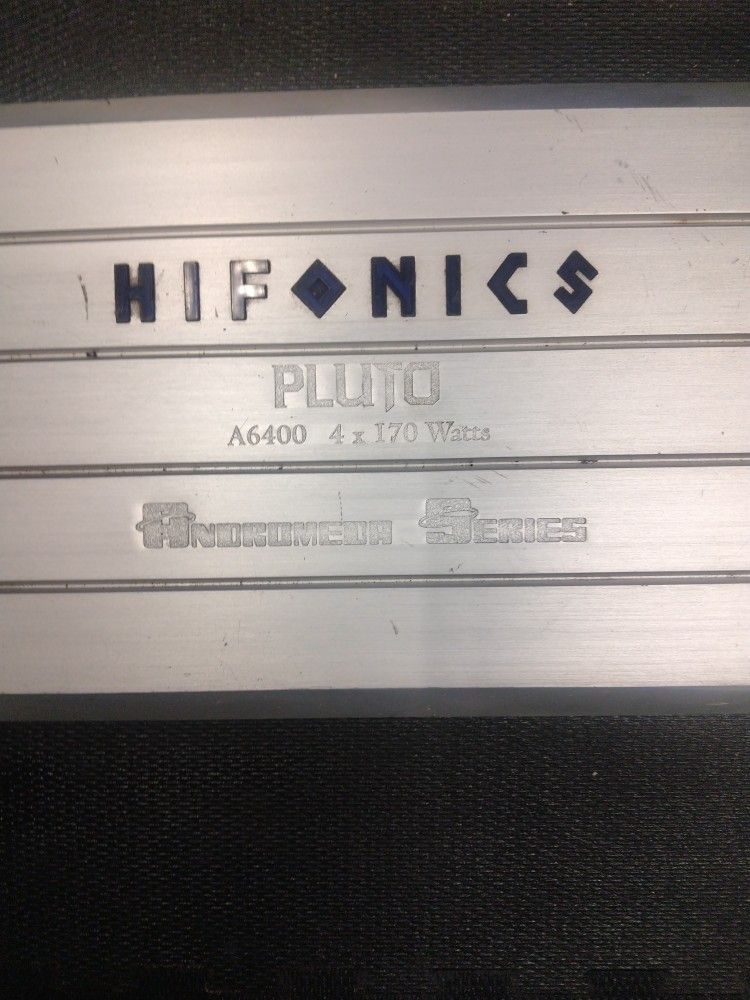 4 Channel Hifonics Pluto Andromeda Series