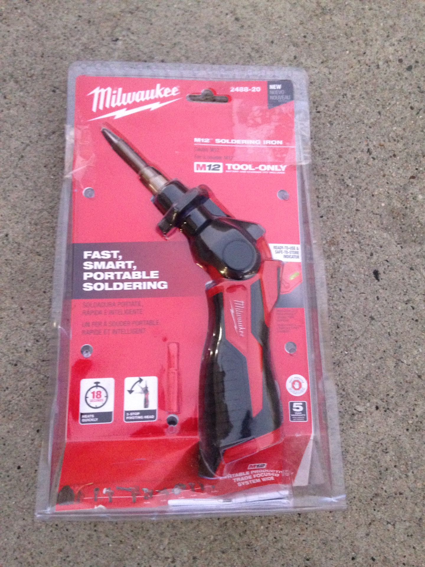 Milwaukee 12v soldering iron