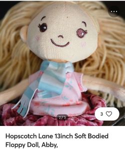 Abby 13 inch soft doll