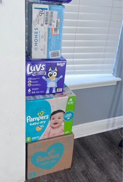 Boxes of Unopened Diapers Bundle – $100 OBO