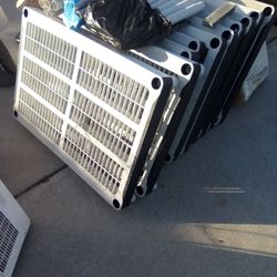 One left five tier shelf rack new condition