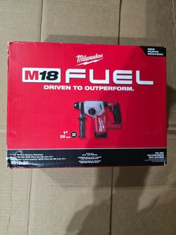Milwaukee M18 1" Sds Plus Rotary Hammer Drill