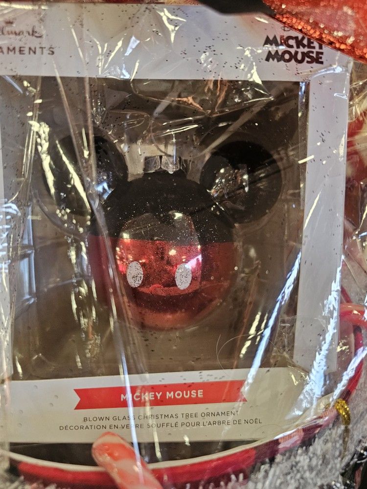 Various Mickey Mouse Holiday Decor