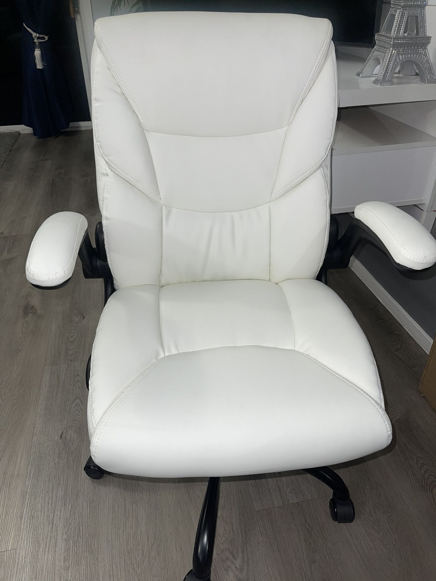 Chair Desk, Silla De Oficina, Chairs, White Chair, Sillas