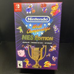 Nintendo World Championships NES Edition Deluxe Set (Nintendo Switch, 2024) New