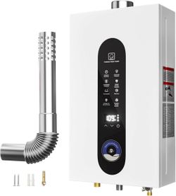 (W-9-2) Tankless Water Heater, Propane Gas, 14 Liter Instant Hot Water Heater