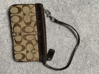 Authentic coach wristlet