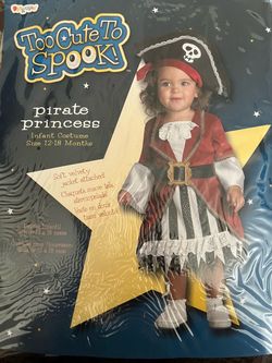 Pirate Princess Infant Costume 12-18 Months