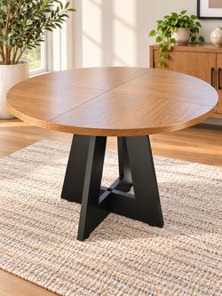 Tribesigns 47 inch Round Dining Table