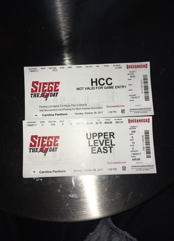 Bucks Vs Panthers Ticket for TODAY