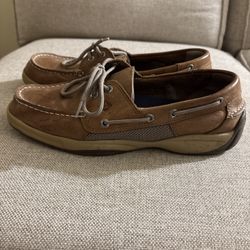  Sperry Top Sider Boat Shoes Size 10.5 Great Shape 