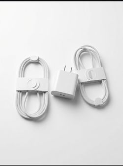Offical Apple fast charging USB-C to USB-C cable Cord and Block (Iphone 17 Pro Max)