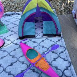 Barbie Camp Set