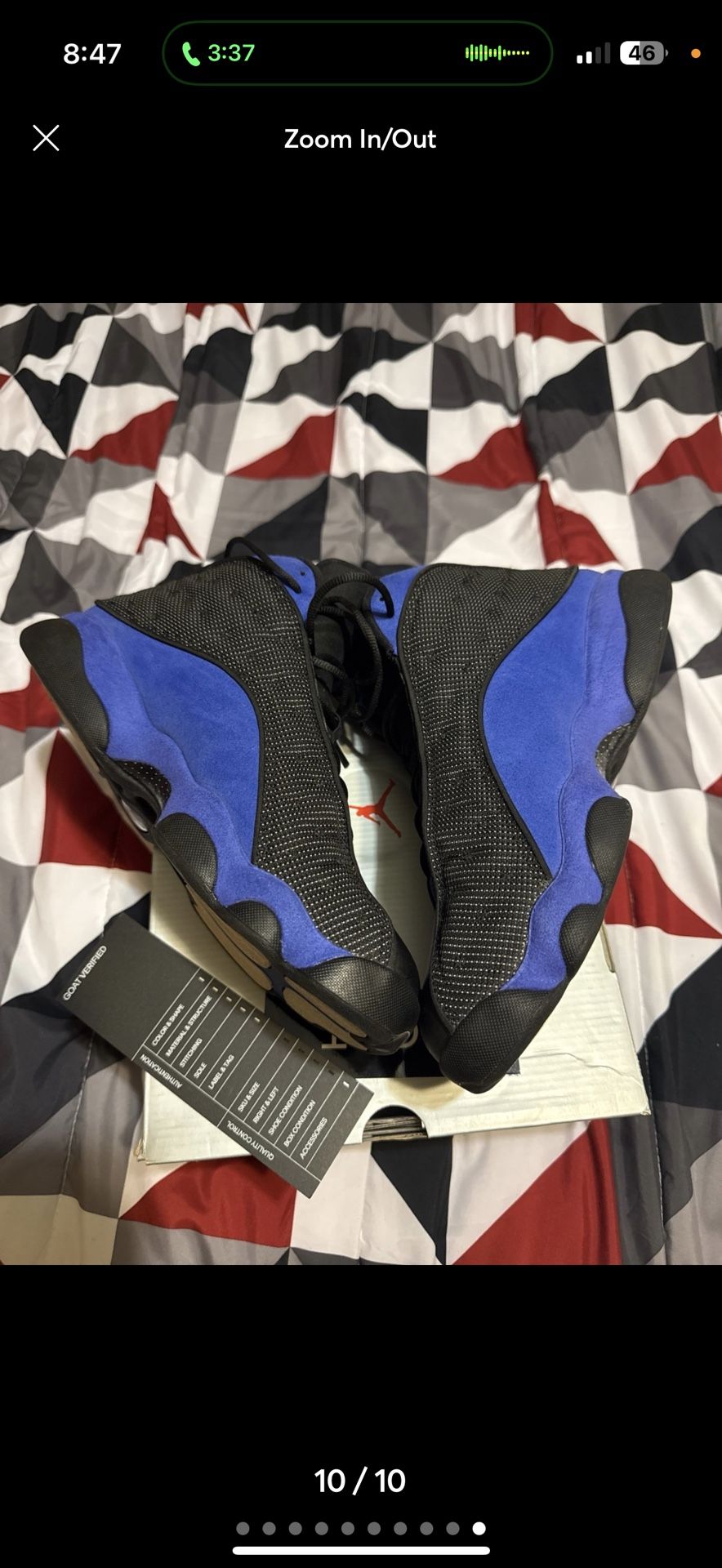 Jordan Retro Hyper Royal 13 Used