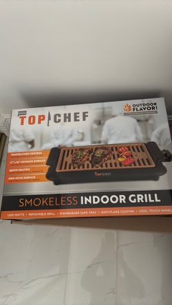 Top Chef smokeless indoor grill