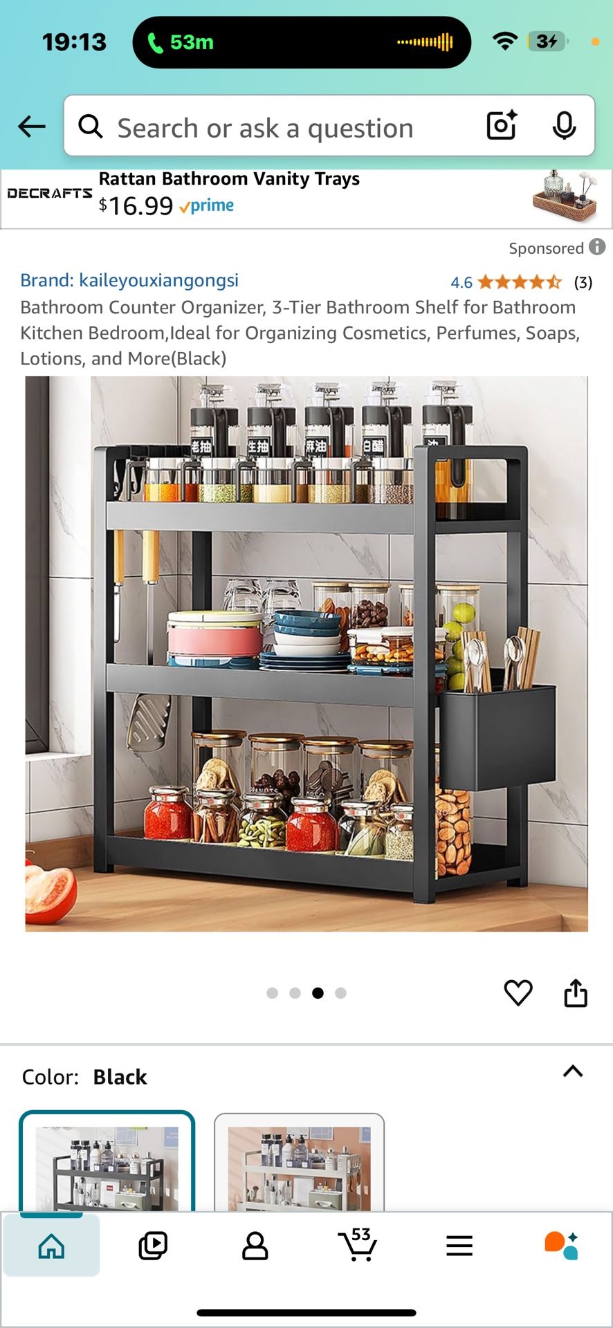 Bathroom Counter Organizer BRAND NEW IN BOX