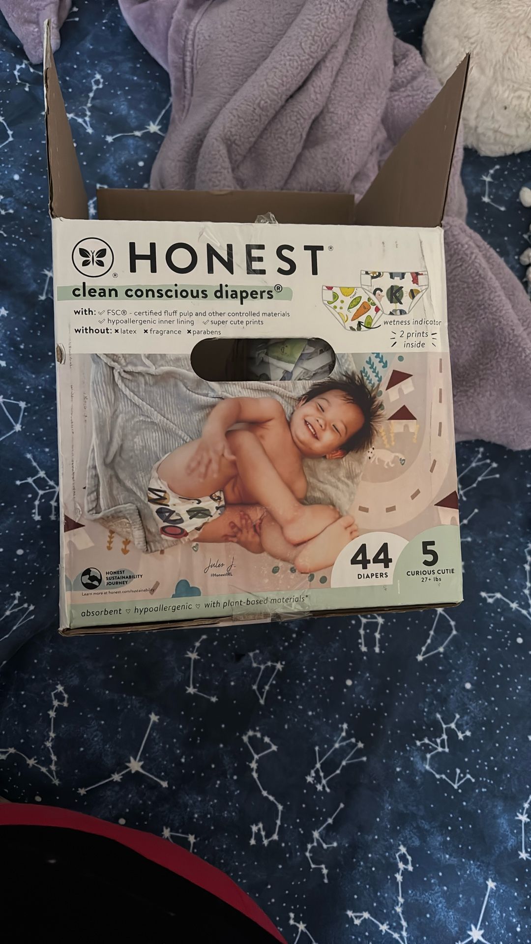 Size 2 Honest 22 Diapers
