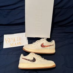 Nike Air Force 1 Travis Scott Sail