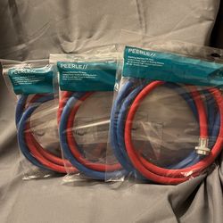 Washing Machine Fill Hose 5’x3/4 3/Set $30