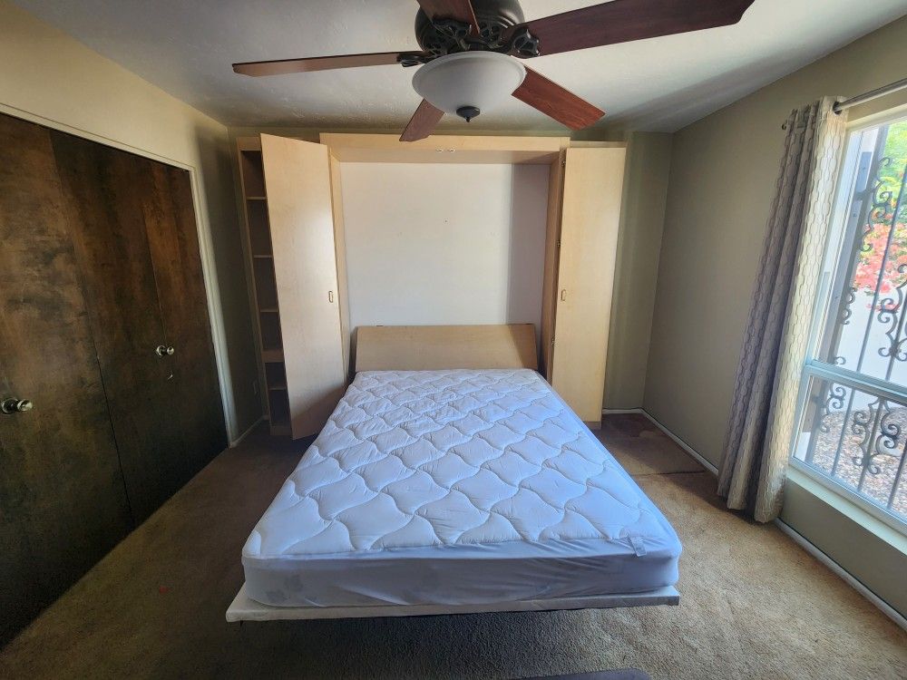 Murphy Bed with Shelving