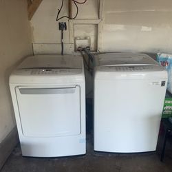 Washer and dryer LG