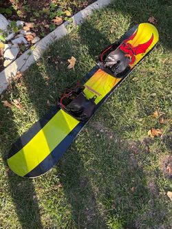 Ridesport Snowboard with Flow Bindings