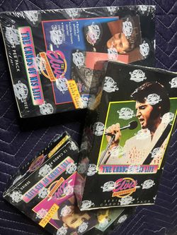 Sealed Elvis Presley “The Cards of His Life” Box – Series 1 2 3 Available – Factory Sealed. 