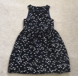 Janie and Jack Black Dress with Penguins Size 6