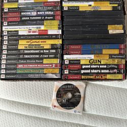 PS2 Game Lot – 35 Games – Untested / As-Is – GTA, Bully, Spider-Man, Simpsons