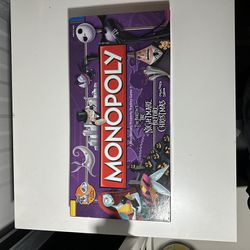 Monopoly Tim Burtons The nightmare Before Christmas Collectors Edition