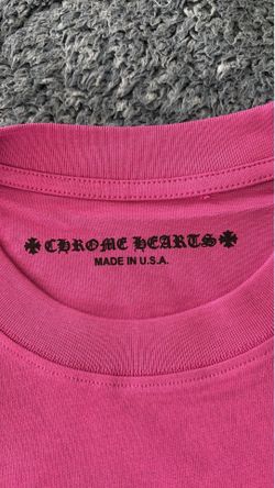 matty boy chrome heart shirt medium pink