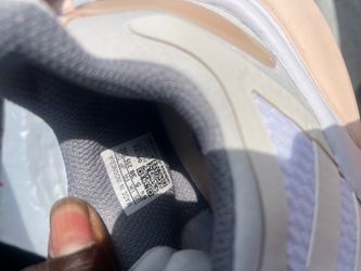 Nike White with Lavender Tint Air Max 270 Sneakers