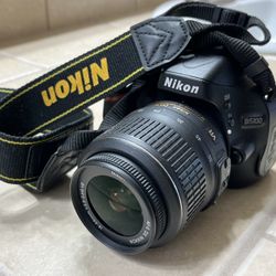 Nikon D5100 Camera Body with 18-55 Lens Used